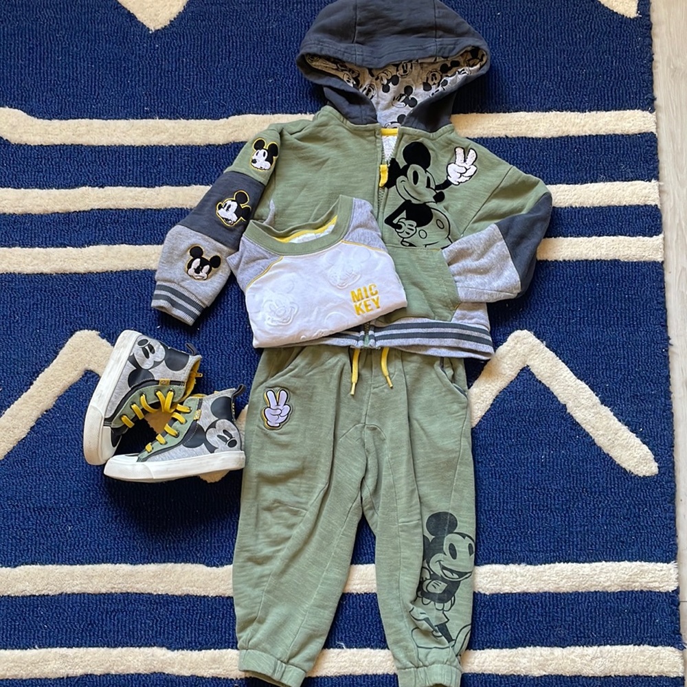 Mickey Mouse outfit